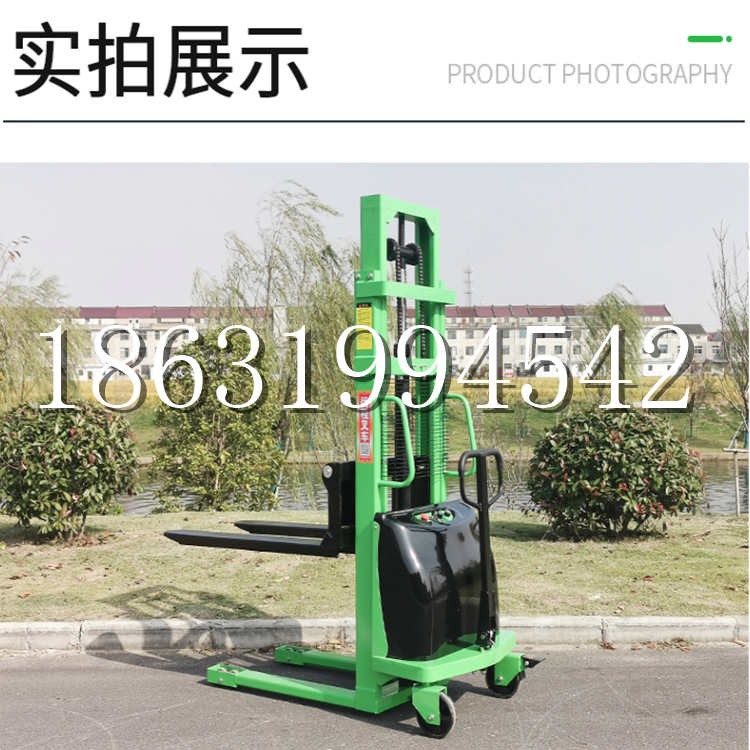 五寨县电动叉车堆高车液压铲车电瓶1吨2吨站驾步行式小型全自动叉车